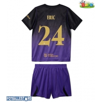 Barcelona Eric Garcia #24 Bortedraktsett Barn 2026-27 Kortermet (+ Korte bukser)